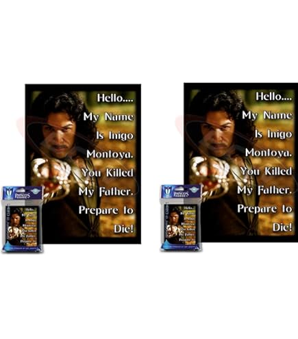 Amazon.com: Max Protect 50 Princess Bride Deck Protectors Gloss Sleeves  1-Pack