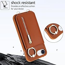 Jcxtrombulous Crossbody Wallet Case for iPhone 16E