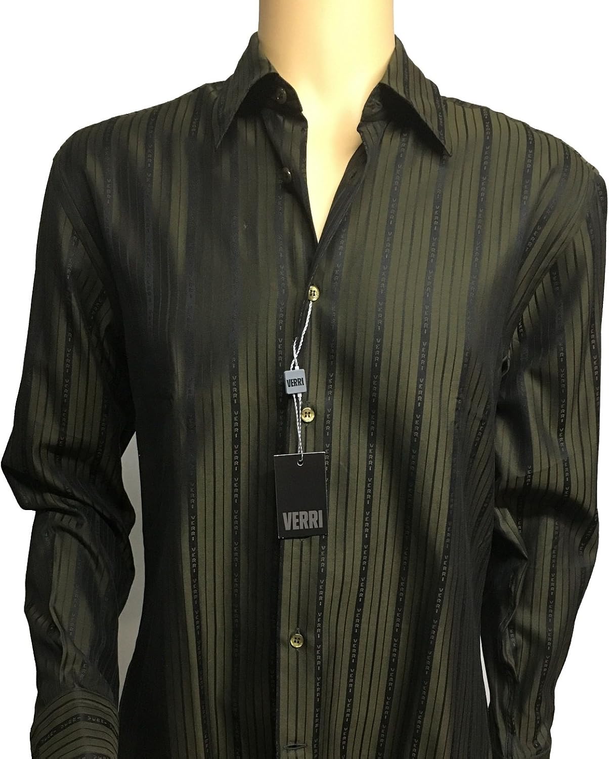 olive dress shirt