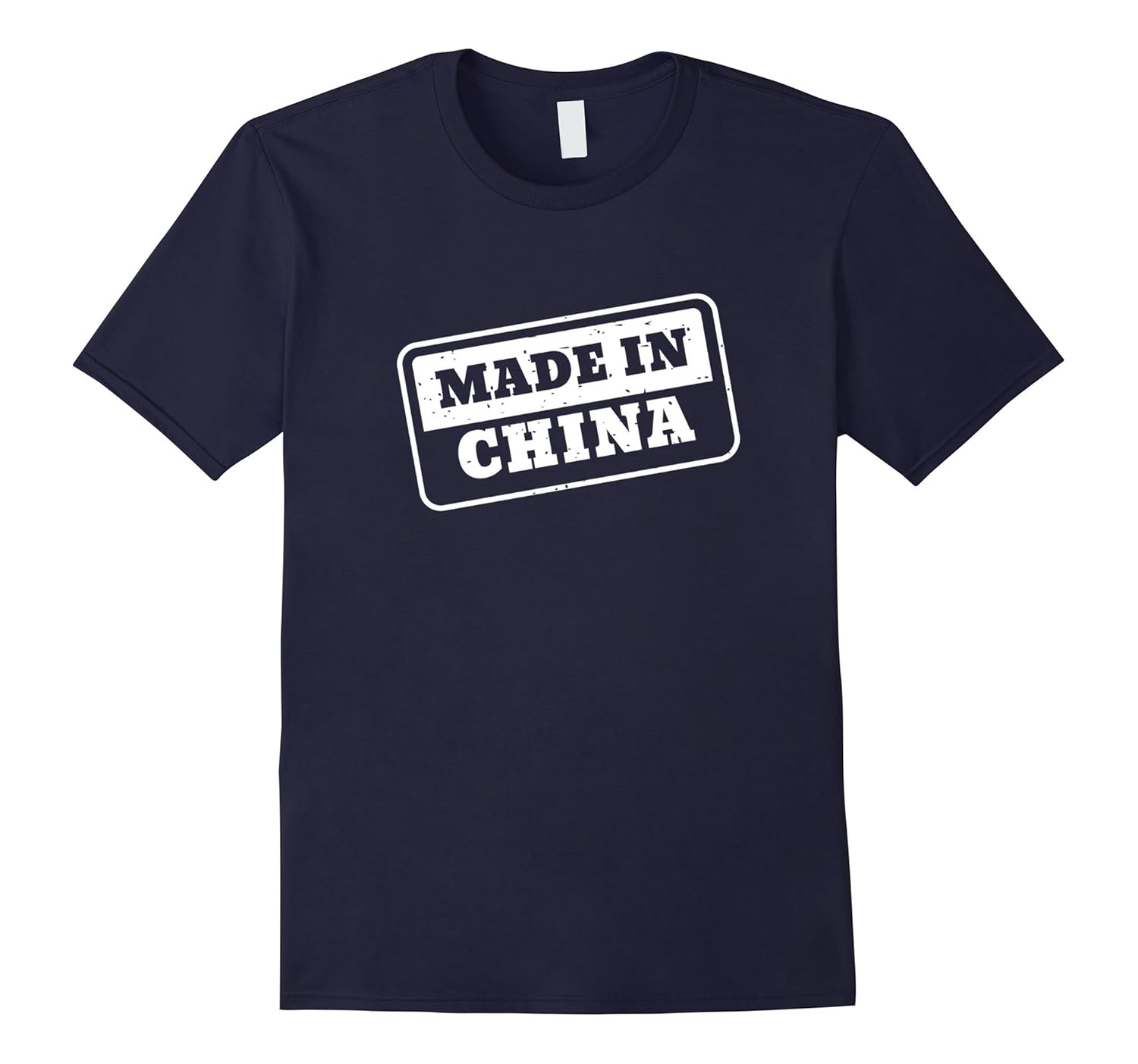 Made In China Stamp T-Shirt - Funny Authentic Chinese Tee-ANZ