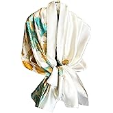 Dress Scarves Shawl Wraps Long Silky Scarf for Women Dressy Fashion Lightweight for Decorative Formal Evening Gowns