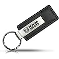 Au-TOMOTIVE GOLD, INC. Officially Licensed Black Leather Key Fob for Ram 1500