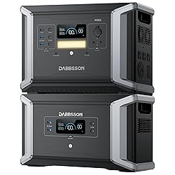 Dabbsson Portable Power Station DBS2100Pro with 1x