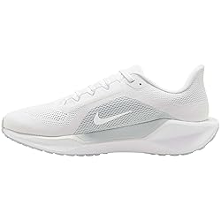 Nike Men's Pegasus 41 Sneaker, White/White/Pure
