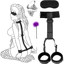 Amazon.com: 3pack Soft Cotton-Rope Black Sex Bondage Kit BDSM ...