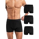 Varmax Incontinence Underwear for Men, Cotton Reusable Washable Leakproof Boxer Briefs, Heavy Flow Bladder Leak Men's Incontinence Underwear