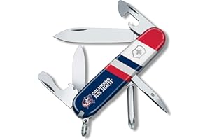 Victorinox Tinker Swiss Army Knife – Compact 12 Function Swiss Made Pocket Knife with Large Blade, Small Blade and Bottle Ope