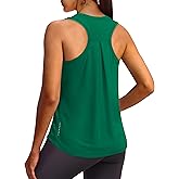 XIEERDUO Tank Top for Women Racerback Sleeveless Workout Tops Loose Fit Yoga Running Gym Shirts for Women