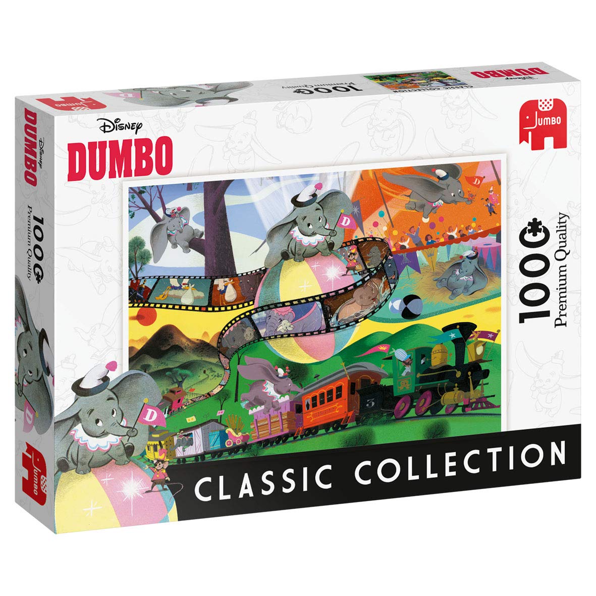 Jumbo, Disney Classic Collection - Dumbo, Jigsaw Puzzles for Adults, 1000 Piece