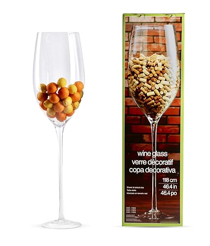 Cookware Dining Bar Jumbo Wine Glass Over Sized Extra Large Ice