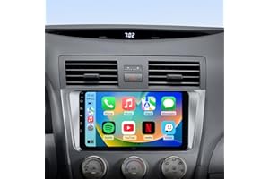 Ruicar Car Stereo Radio for Toyota Camry 2006-2011 2+64G Android 13 Upgrade Replacement, 9 Inch IPS HD Touch Screen Wireless CarPlay Android Auto/WiFi/GPS FM/SWC Bluetooth 1080P Backup Camera