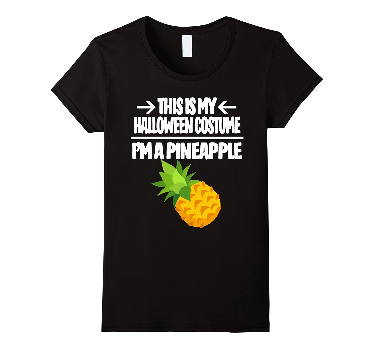Pineapple Halloween Costume Shirt - Men Women Youth Sizes