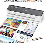Bonsaii A4 Laminator L421-A with 5 Pouches 80-100mic Compact Jam Release view 5