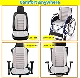 kingphenix Car Seat Cushion with Back Support Pillow Gray Memory Foam view 5