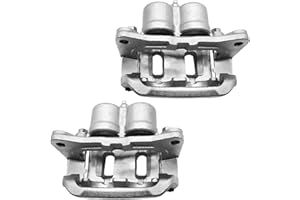 ANPULSERO FIWRILUVX Anpulsero Brake Caliper with Bracket Compatible with 2011-2014 Ford Edge, Lincoln MKX, 2007-2015 Mazda CX-9 | Front Brake Caliper Driver and Passenger Side | Brake Calipers for 18-B5026AS & 18-B5027AS