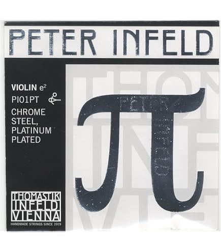 バイオリン　弦　ぺーター・インフェルド（Peter Infeld） Thomastik - Cordas para violino Infeld PI100 Peter Infeld 4/4