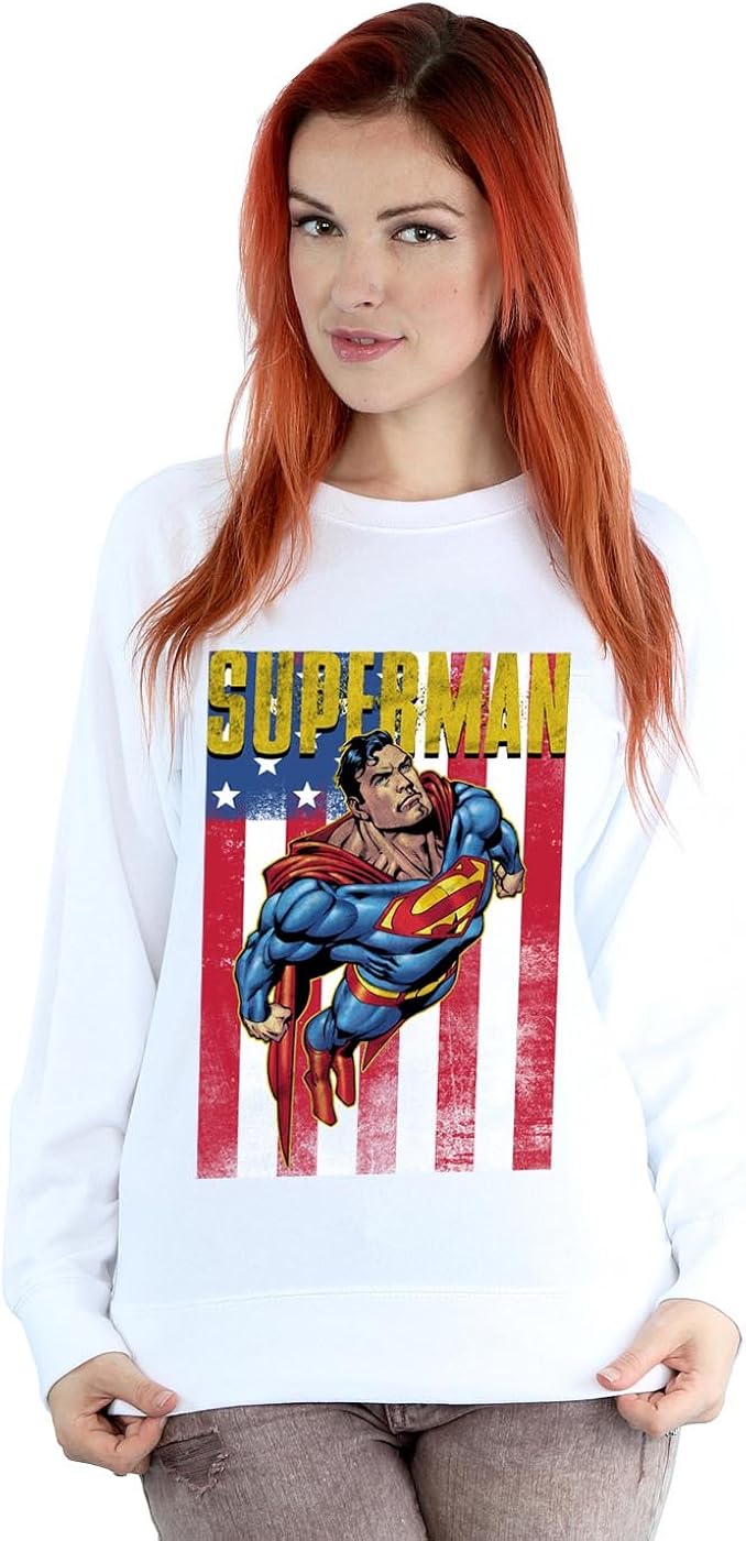 felpa superman donna