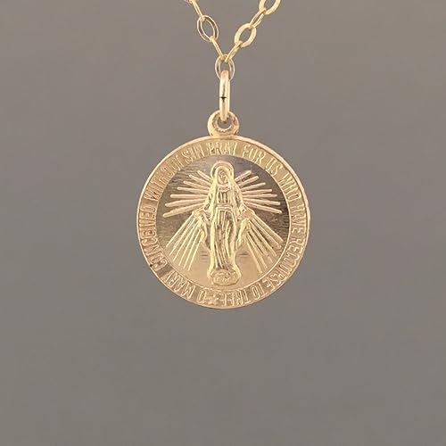 virgin mary necklace amazon