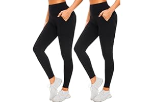 FULLSOFT Buttery Soft Leggings for Women - High Waisted Tummy Control No See Through Workout Yoga Cycling Tights Pants