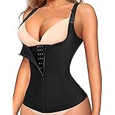 LODAY Waist Trainer Corset for Women Tummy Control Sport Workout Body Shaper Black