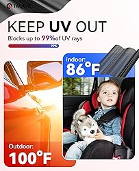 IAQWE Car Window Tint 20" in x 20'Ft with