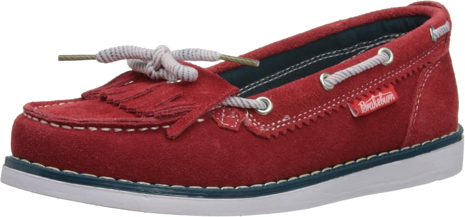 Brakeburn Women's Cree Boat Shoes, Red, 9 UK Regular Amazon.co.uk