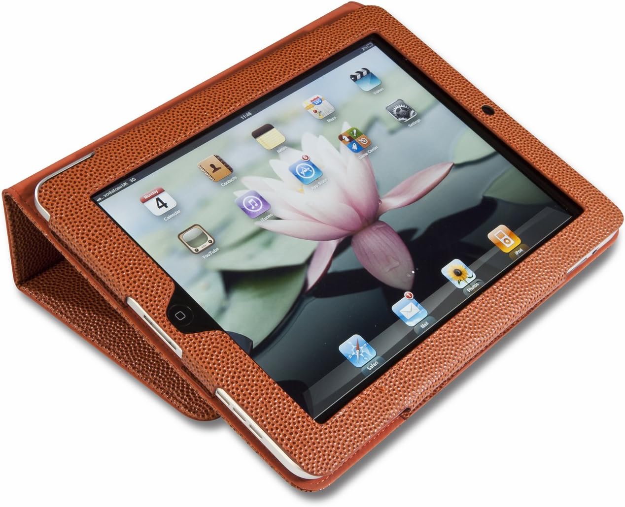 Apple iPad (Original) Basketball Style Cover in Brown Amazon.co.uk Computers & Accessories