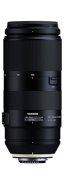Tamron 100-400mm F/4.5-6.3 Di VC USD Objektiv für Nikon schwarz