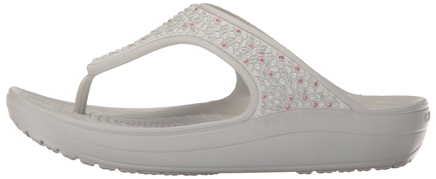 crocs women's sloane embellished slippers