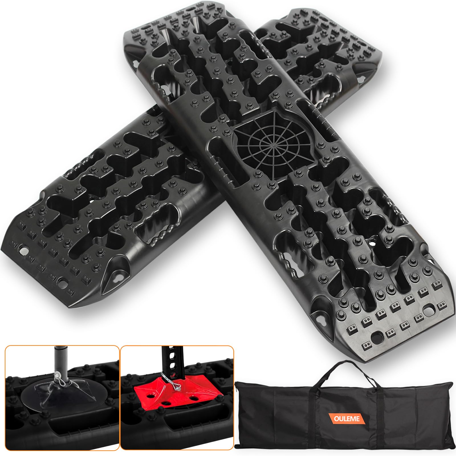 OULEME Off-Road Traction Boards with Jack Lift