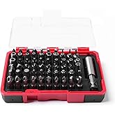 Protorq High Qualiy Security Bit Set, 61-Piece, S2 Steel, Temper Proof Bits, for home electoronics, vehicles, military, aeros