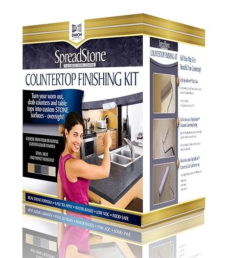 Daich Coatings Spreadstone Countertop Finishing Kit Jet Black
