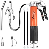 Kuttec Grease Gun，Professional 9000 PSI Heavy Duty 400 cc/14oz. Pistol Grip Grease Gun kit Include 1 Quick Release Coupler,1 