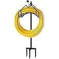 Utopia Home Hose Holder, Sturdy Freestanding Outdoor Detachable Water Hose Holder, Rustproof Pipe Organizer for Courtyards, Flower Beds, and Lawns, Green