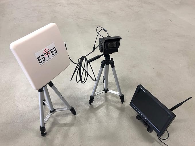 STS Shooting Target Camera & Large 9" Display, Wireless, Plug & Play