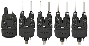 D A M Multi-Color Funk Bissanzeiger 4+1 Set - Wireless Alarm Funkbissanzeigerset