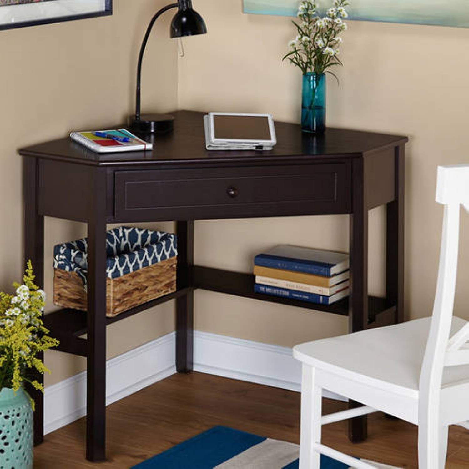 Best corner desk with hutch and drawers