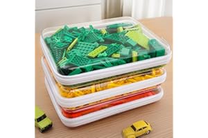 CoiiJoii 3PCS Large Clear Hard Shell Zippered Case, Diaper Bag Organizing Pouches, Waterproof Cosmetic Bag, Kid's Toy Storage Organizer Bins, Pencil Case, Halloween Thanksgiving Storage Bins