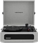 Crosley Voyager Portable Turntable Bluetooth 3-Speed Grey