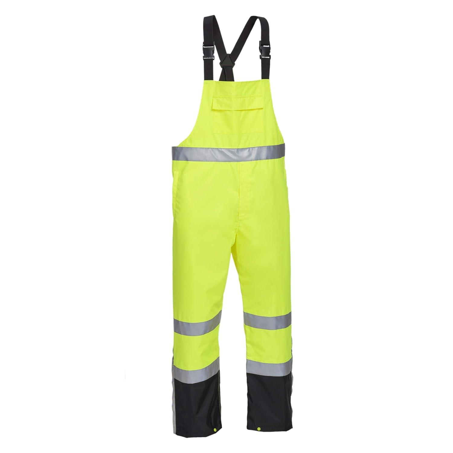 West Chester JD44530 John Deere High Visibility ANSI Class III Rain Suit Jacket and Bib with Color Block: Lime Green/Black, Large, 3M Reflective Tape, Reflective John Deere Logo: Industrial & Scientific