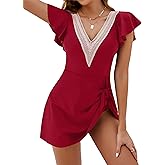 Blooming Jelly Women's Tummy Control Swimsuits One Piece