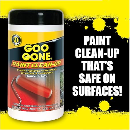 Amazon.com: Goo Gone Paint Clean-Up Wipes, 50 count: Home 