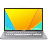 ASUS VivoBook 17 F712DA Thin and Light Laptop, 17.3&rdquo; HD+, Intel Core i5-8265U Processor, 8GB DDR4 RAM, 128GB SSD + 1TB HDD, Windows 10 Home, Transparent Silver, F712DA-DB51