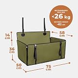 Wuglo Extra Stable Dog Car Seat with Seat Belt Up to 26 kg view 8