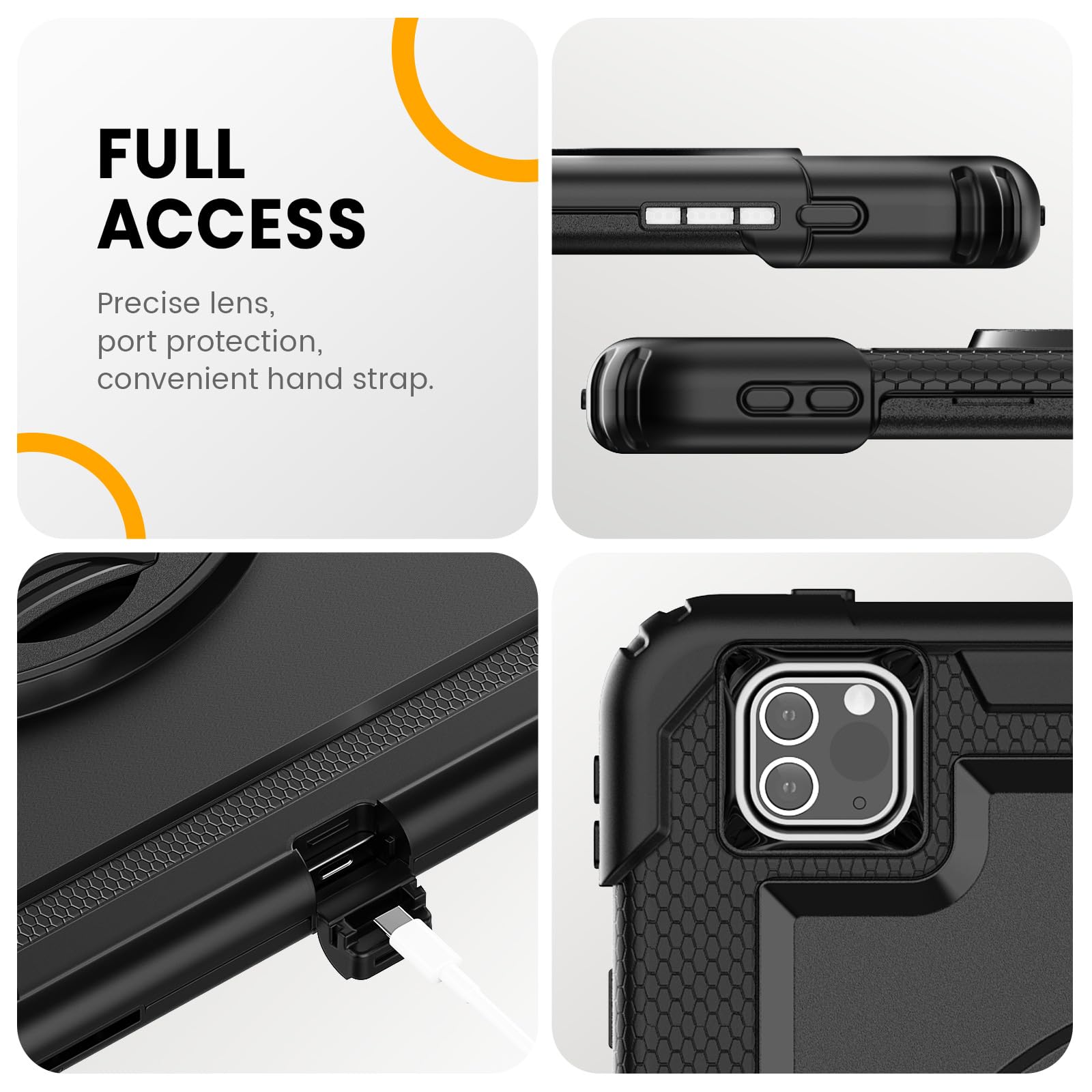 Timecity Protective Case for iPad Pro 12.9 inch