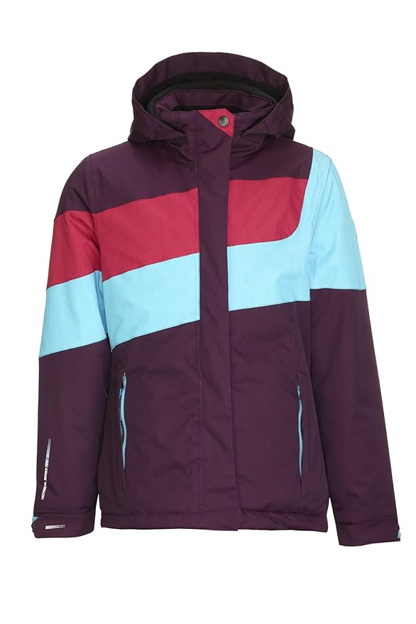Killtec Mädchen Maddalena Jr Funktionsjacke/Outdoorjacke / Winterjacke mit Kapuze