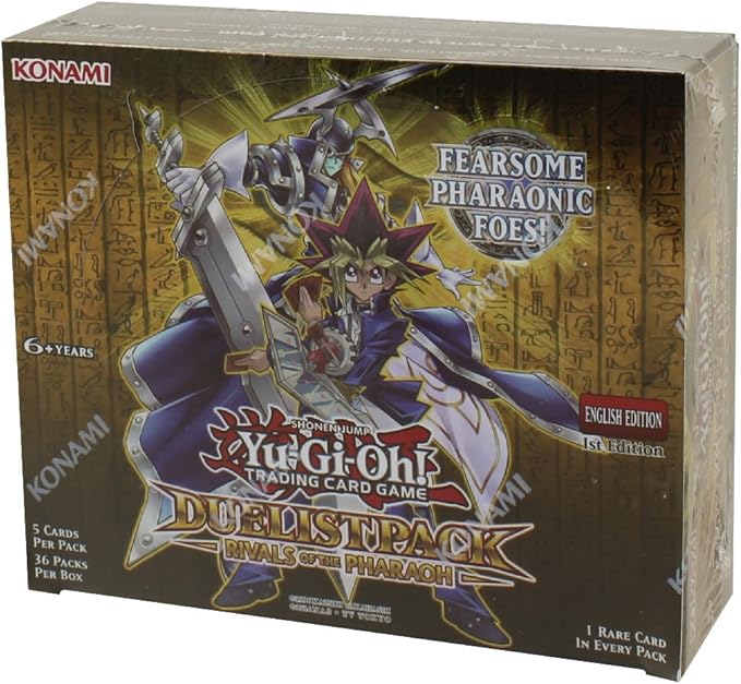 Yu Gi Oh Duelist Pack Rivals Of The Pharaoh Booster Box 24 Booster Packs En Amazon Co Uk Baby Yu Gi Oh Duelist Pack Rivals Of The Pharaoh Booster Box 24 Booster Packs En Amazon Co Uk Baby