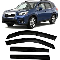 Topcn-autoparts Black Mud Flaps Splash Guards For Subaru Forester SJ Series 2014-2018 – 4pc Set With Hardware