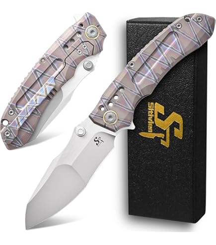 Amazon.com : Sitivien ST275 Folding Knife, M390 Steel Blade