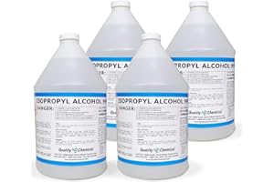 QUALITY CHEMICAL Isopropyl Alcohol Grade 99% Anhydrous (IPA)-4 Gallon case